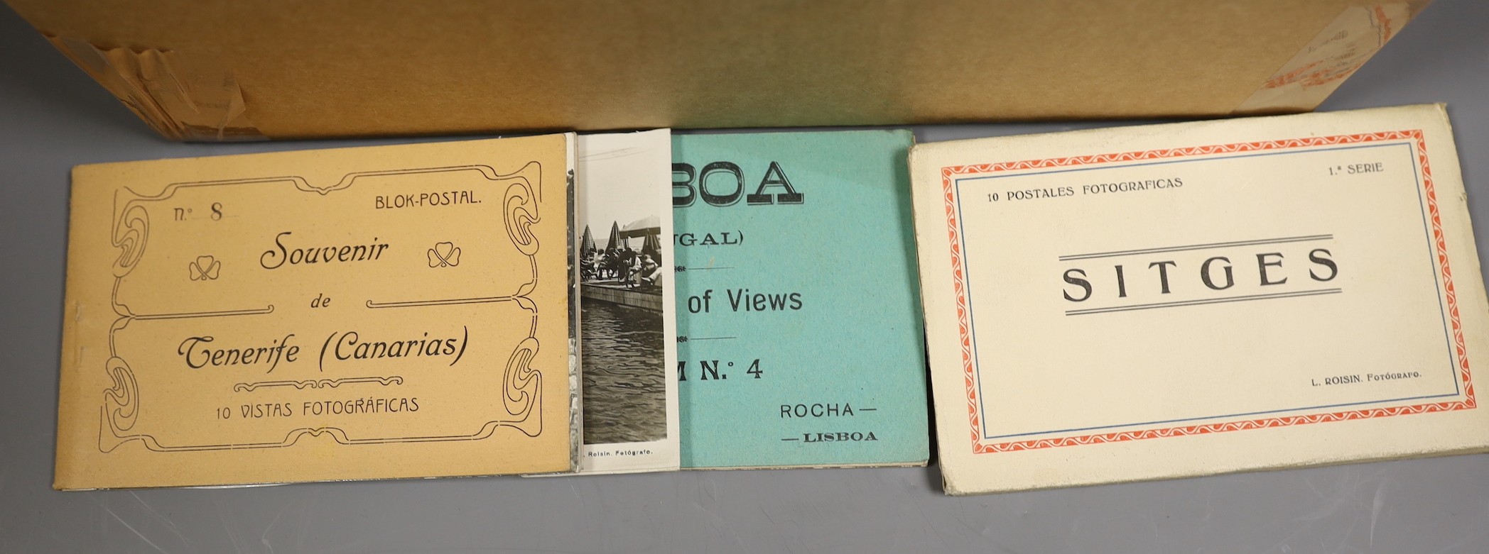 A postcard collection